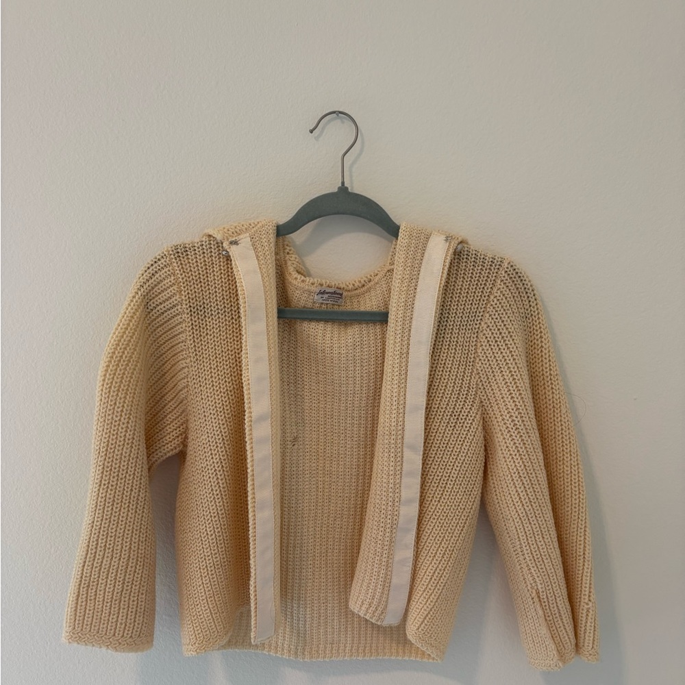 Cozy Cream Knit Sweater